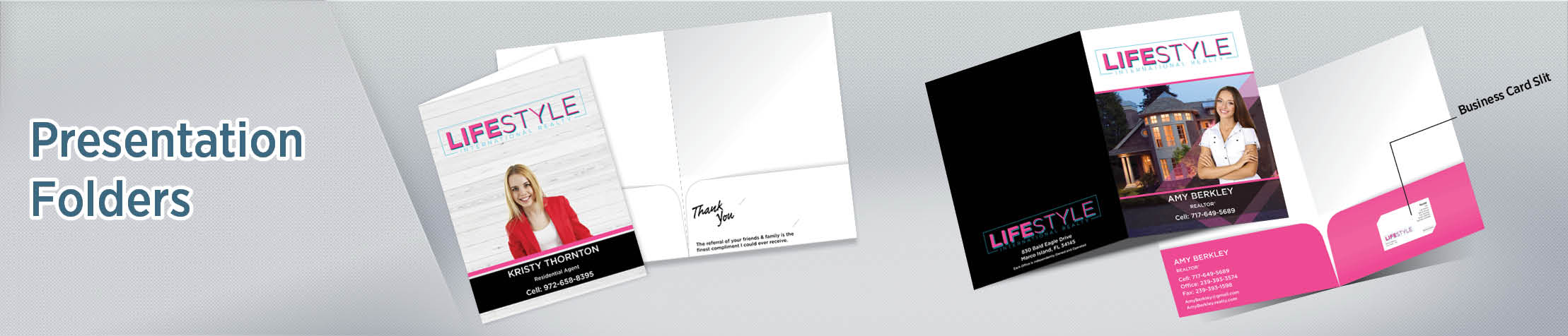 LIFESTYLE International Realty Presentation Folders - folders | BestPrintBuy.com
