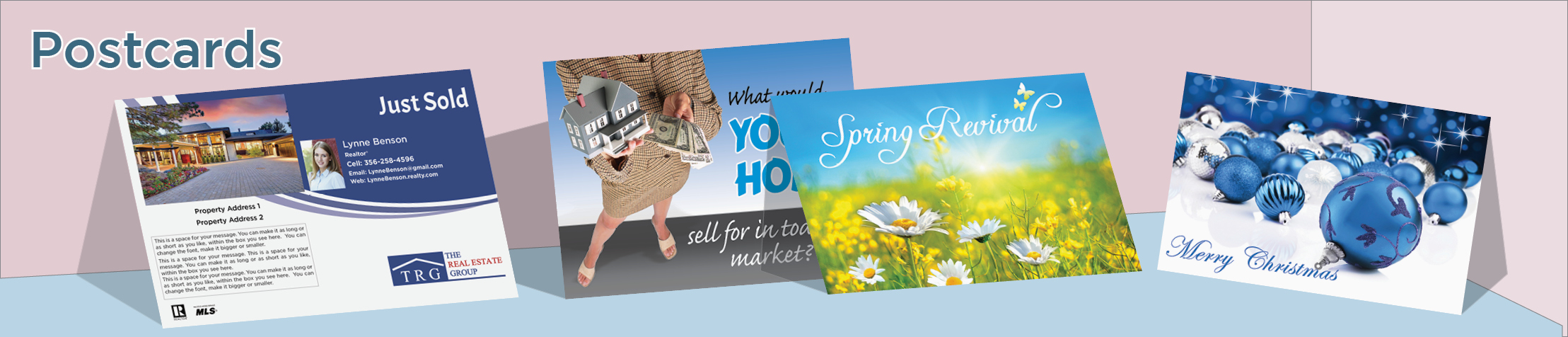 The Real Estate Group Real Estate Postcards - TRG postcard templates and direct mail postcard mailing services | BestPrintBuy.com