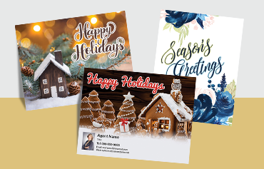 Berkshire Hathaway Holiday postcards