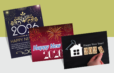Berkshire Hathaway New Year Postcards